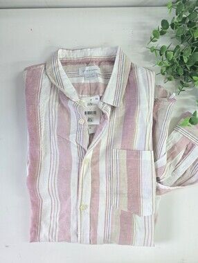 Cotton On Garments:: Asby Striped Summer Long Sleeve Button Up Shirt
